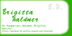 brigitta waldner business card